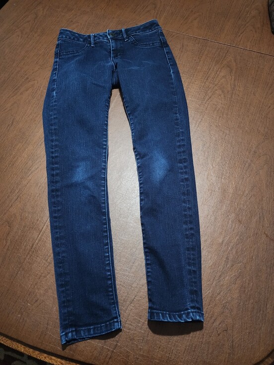 Victoria's Secret Denim - Victoria's Secret Dark Blue Skinny Jeans
